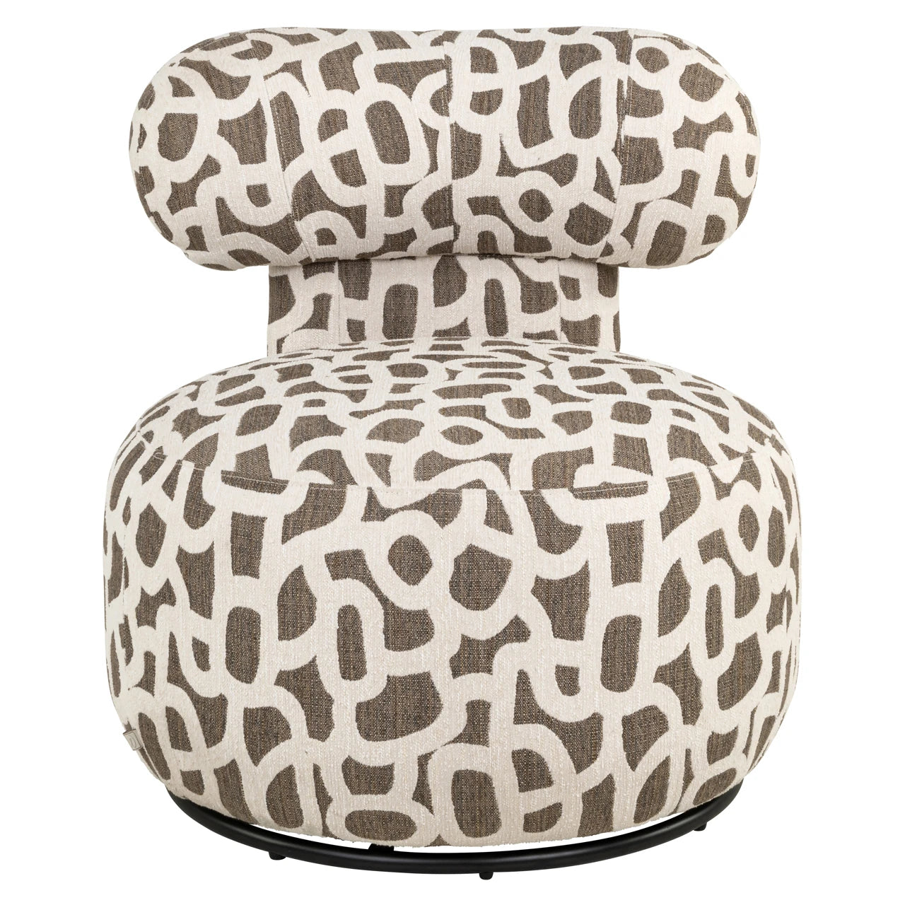 Lounge chair Kaya weave brown Richmond Interiors Lenestol