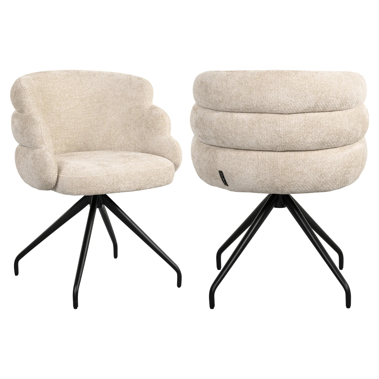 Spisestol Kayla cream unicorn svingbar Richmond Interiors Spisestol