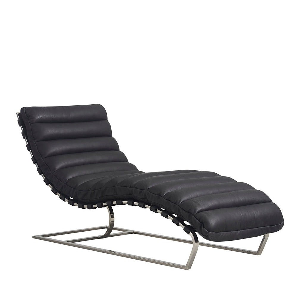 CLIFF sjeselong i skinn Artwood Lenestol