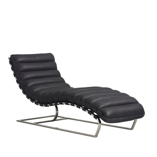 CLIFF sjeselong i skinn Artwood Lenestol