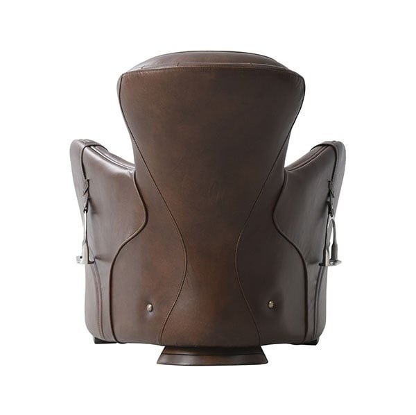 SADDLE Artwood Lenestol