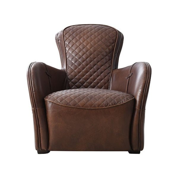 SADDLE Artwood Lenestol