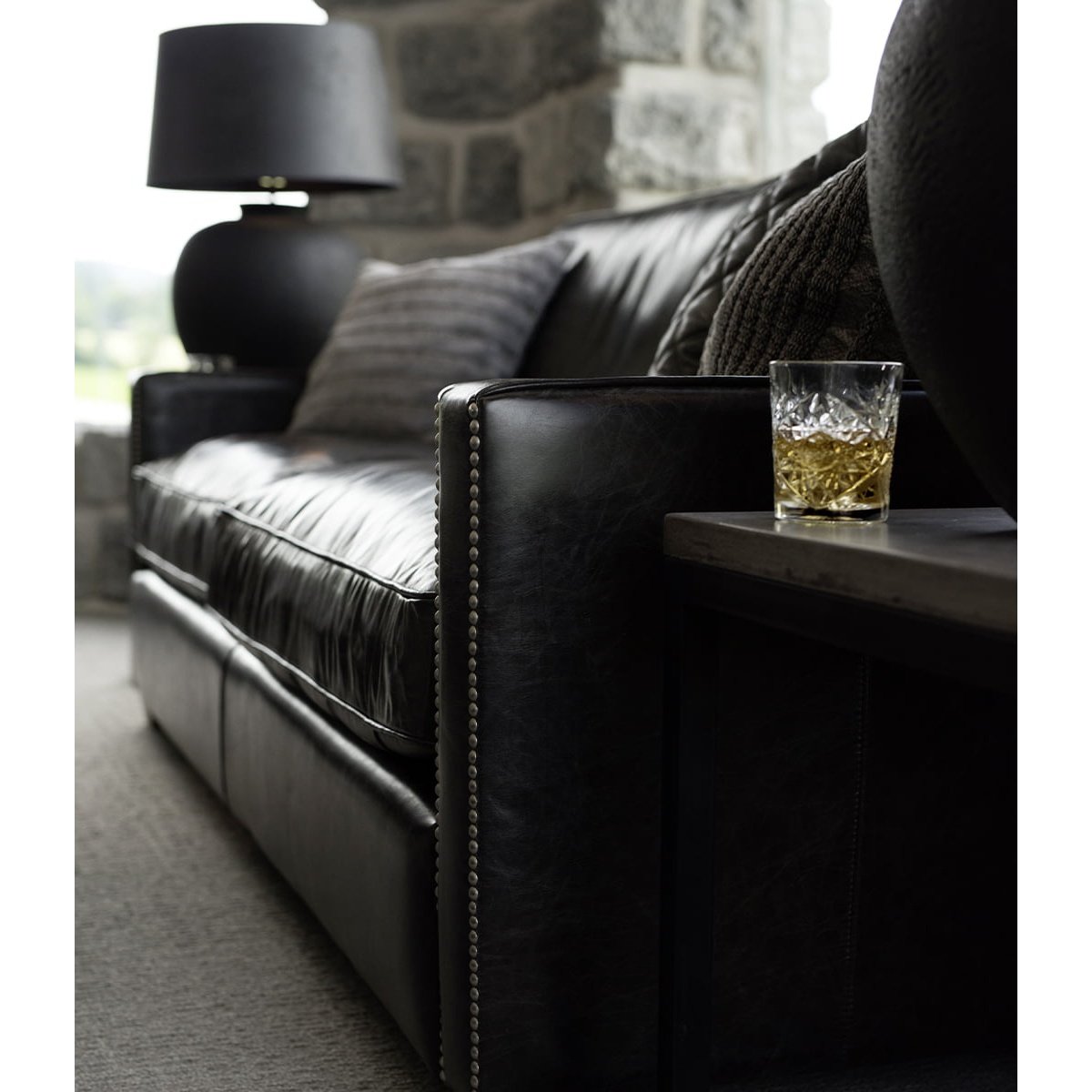 VISCOUNT 2-seter Artwood Sofa