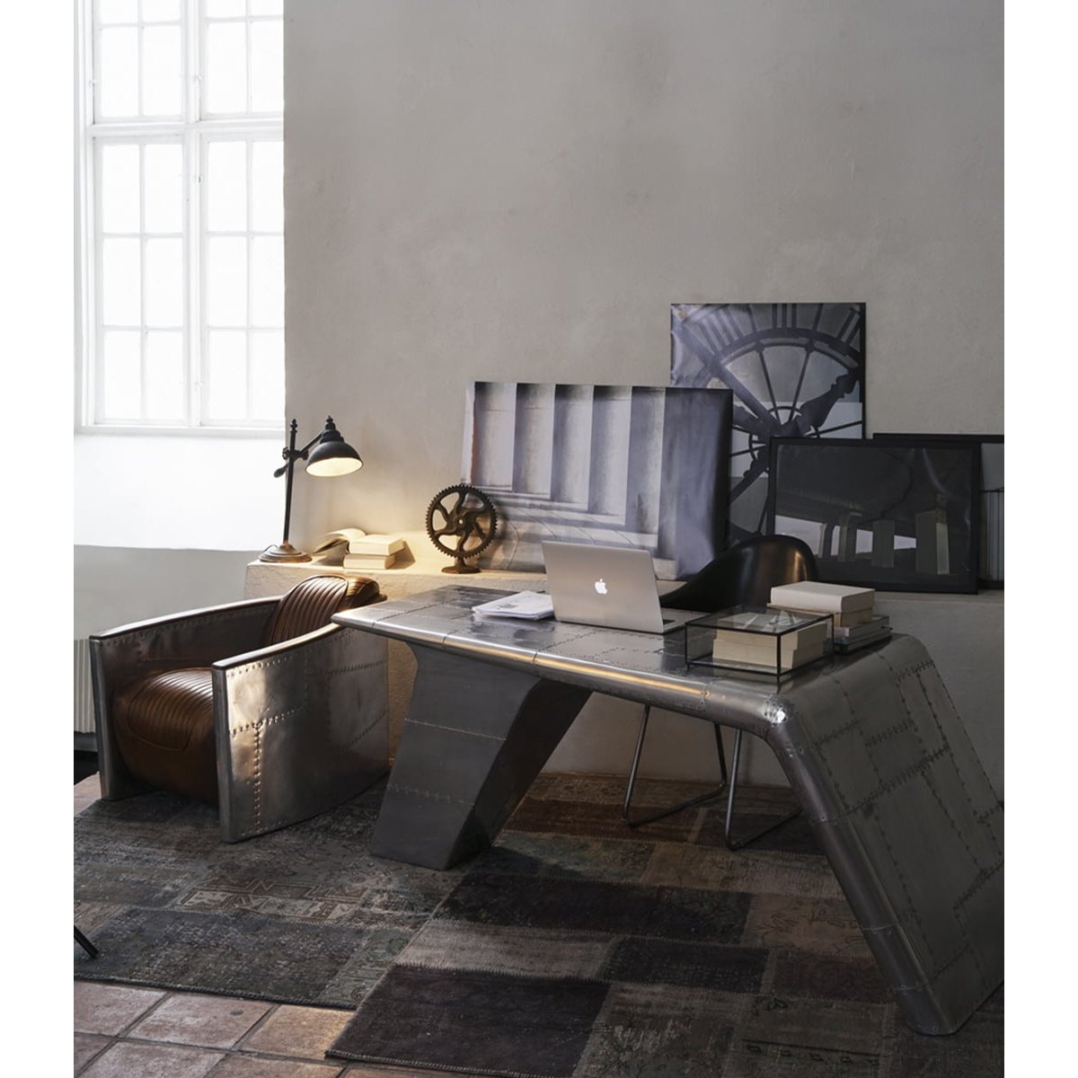 VALKYRIE AVIATOR Artwood Skrivebord