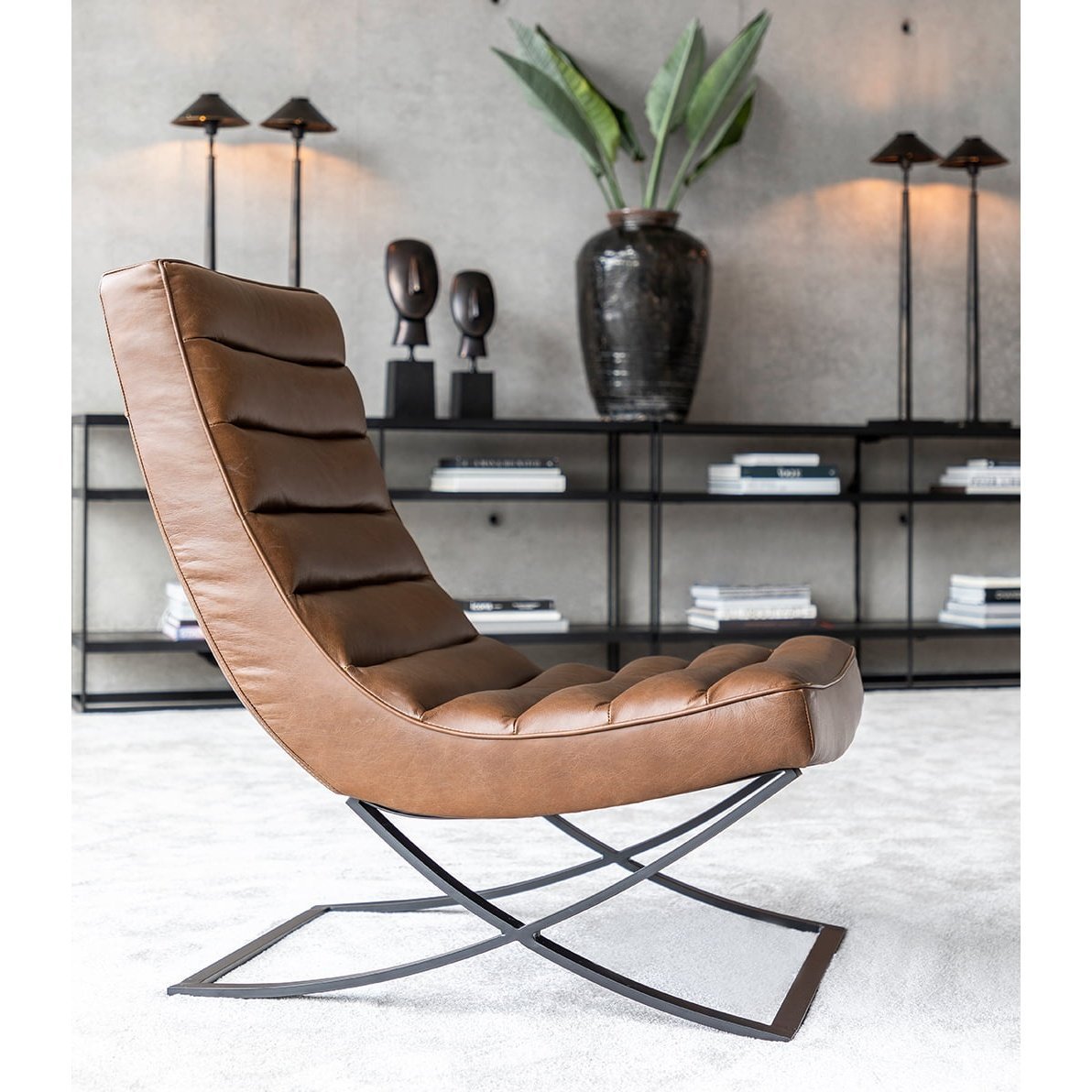 BROOKS Artwood Lenestol