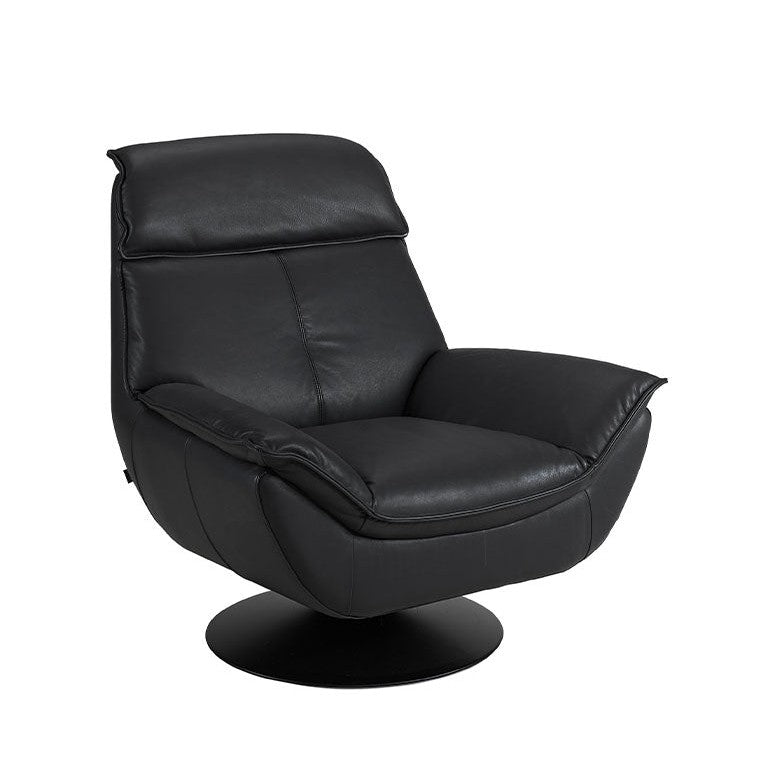 TRIBECA snurrfåtölj i skinn Artwood Lenestol