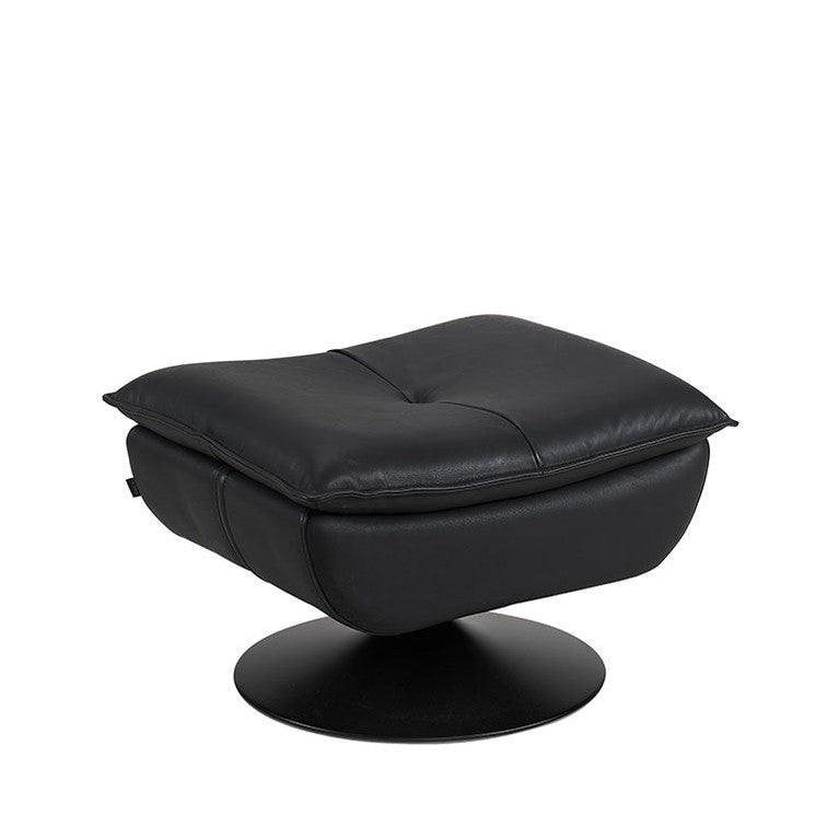 TRIBECA fotpall i lær Artwood Pall