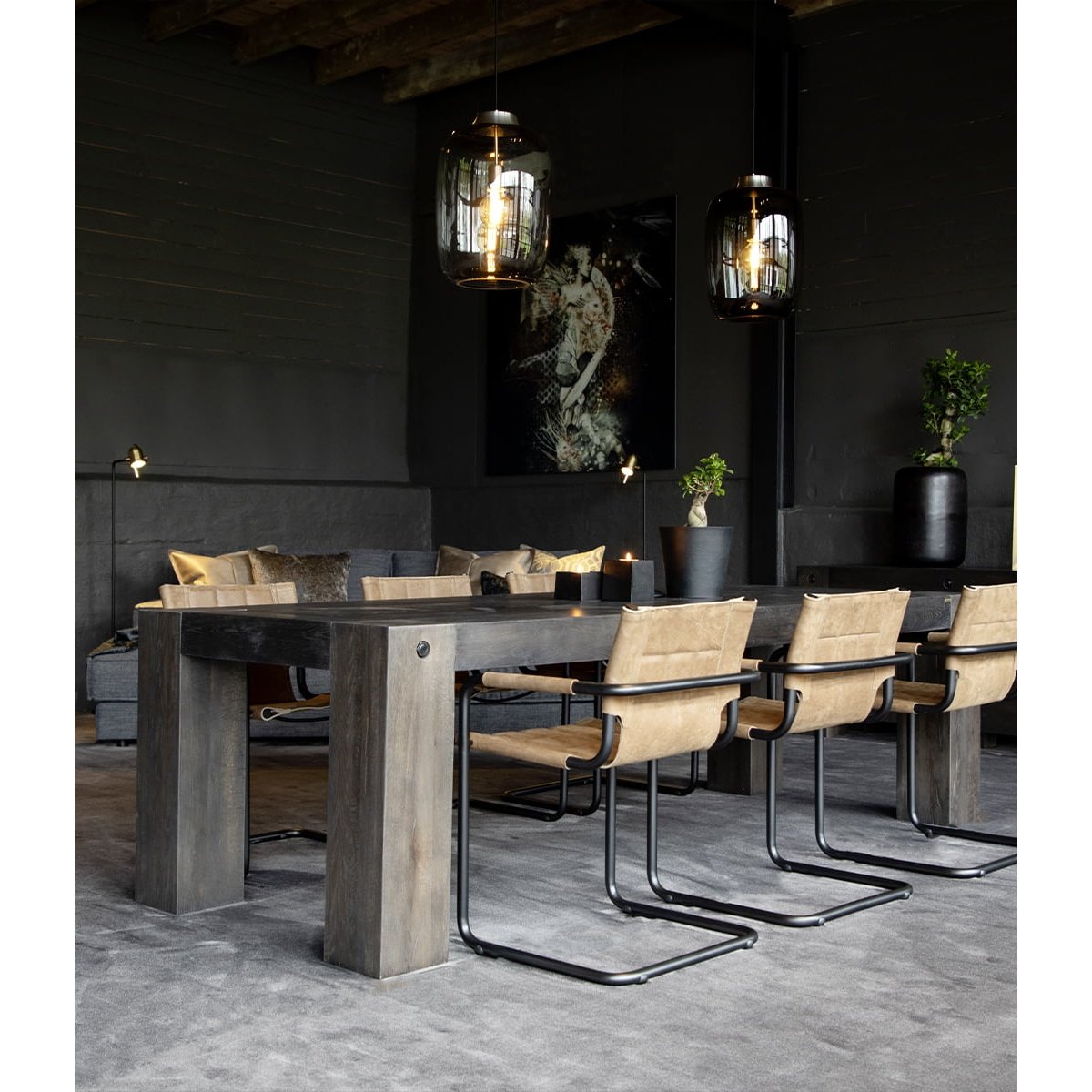 BERKELEY Spisebord Artwood Spisebord