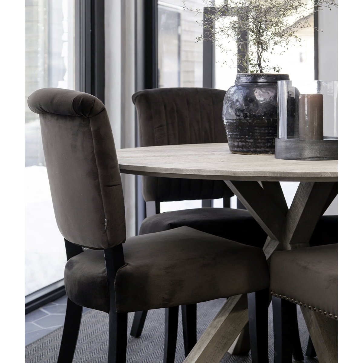 TREE rundt Artwood Spisebord