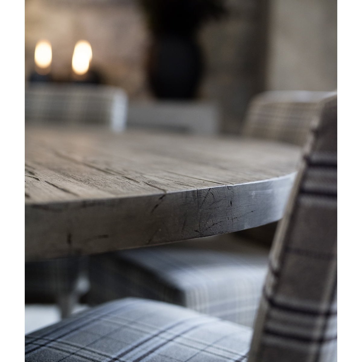 PARIS Ø100 Artwood Spisebord