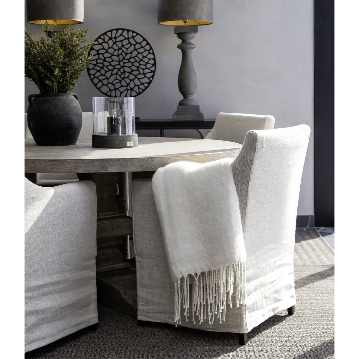 PARIS Ø150 Artwood Spisebord