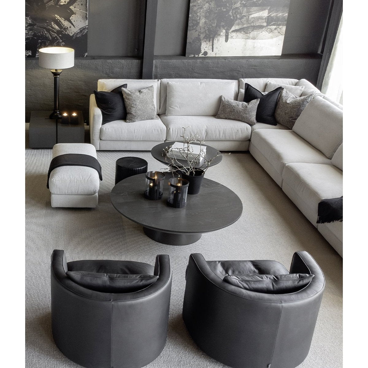 JOAN lenestol med sving Artwood Lenestol