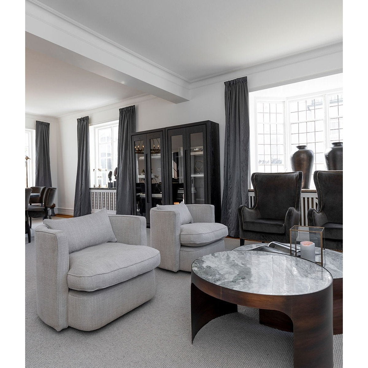 JOAN lenestol med sving Artwood Lenestol