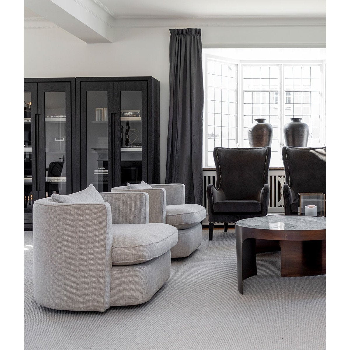 JOAN lenestol med sving Artwood Lenestol