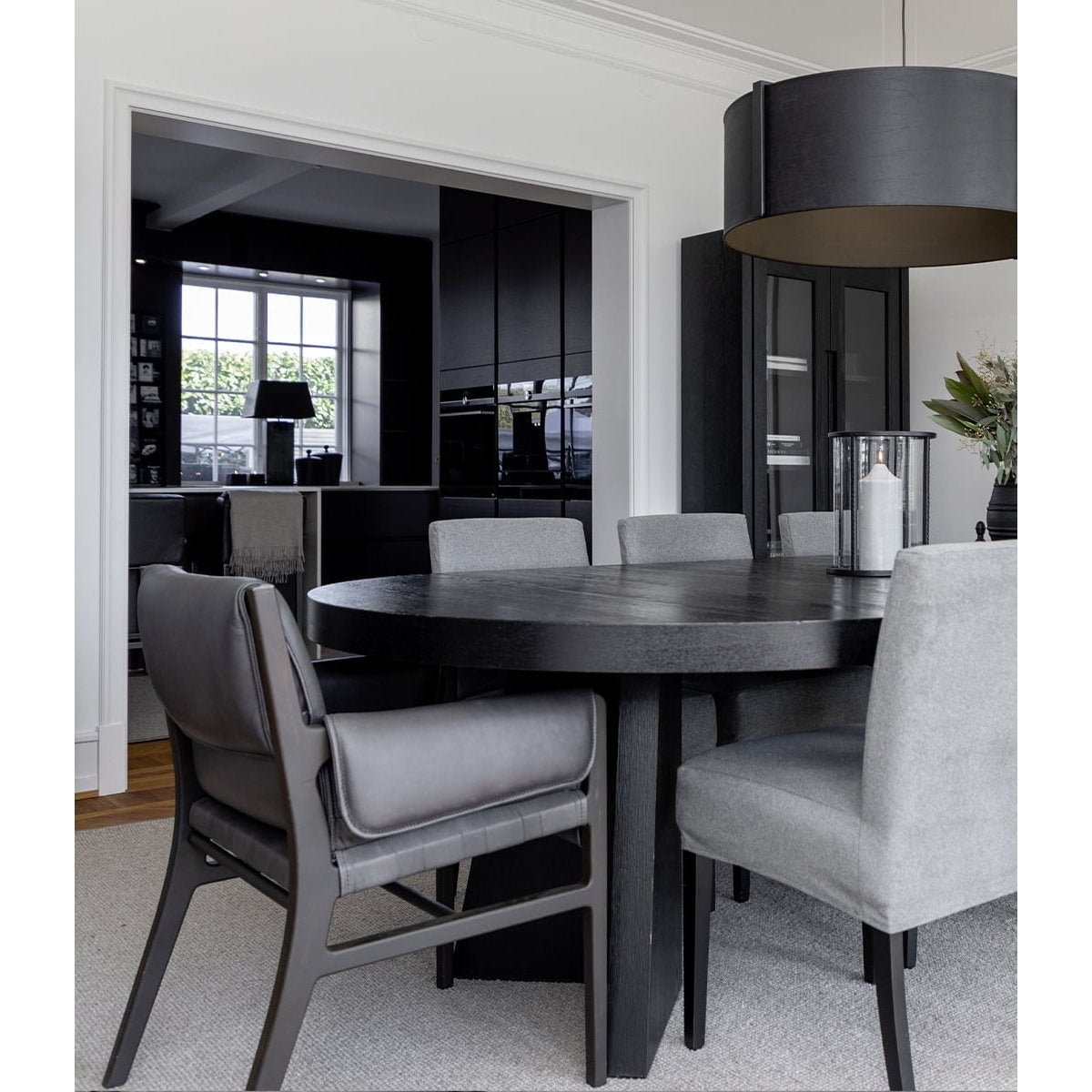 STEVEN Artwood Spisestol