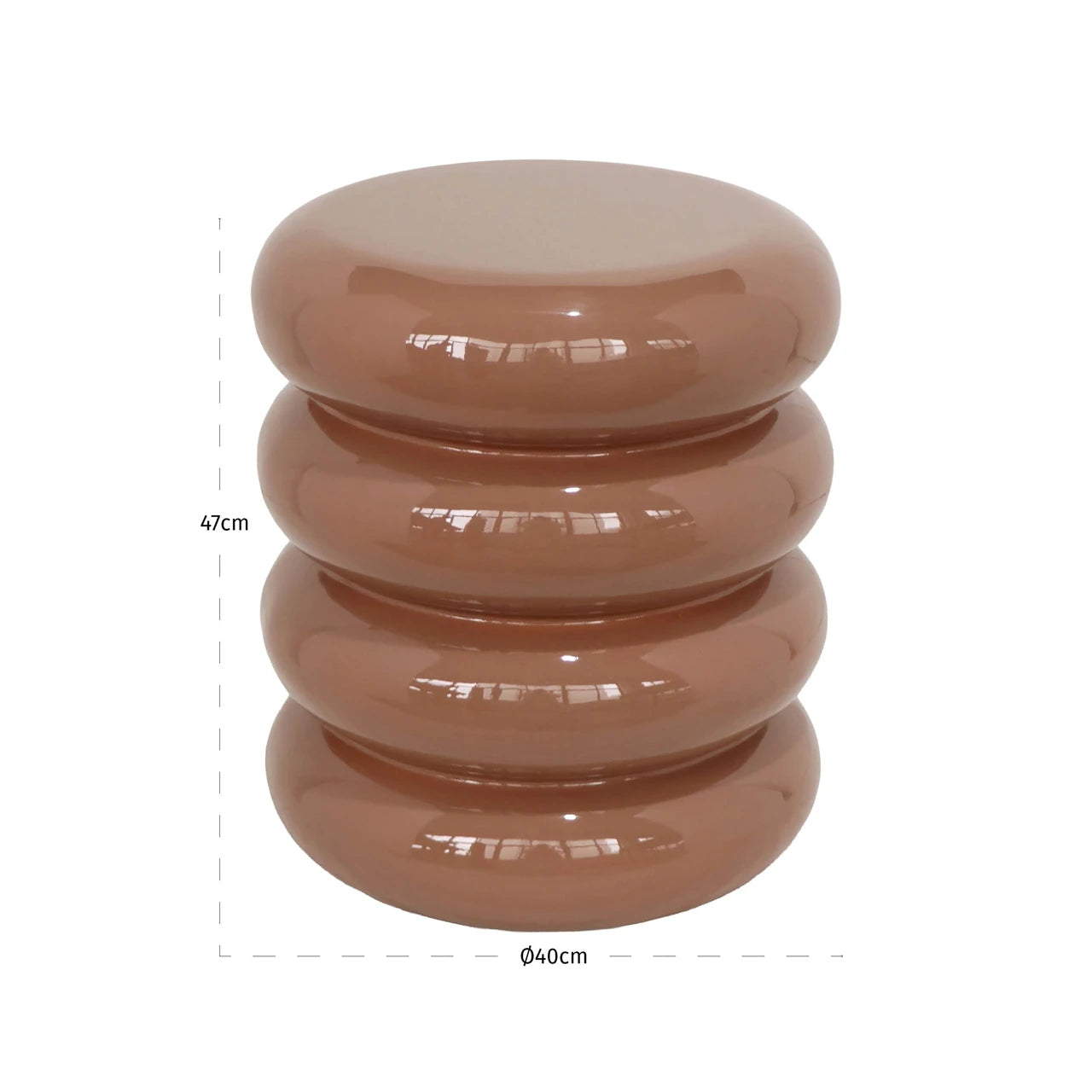 End table Indie mocha mousse Richmond Interiors Sidebord