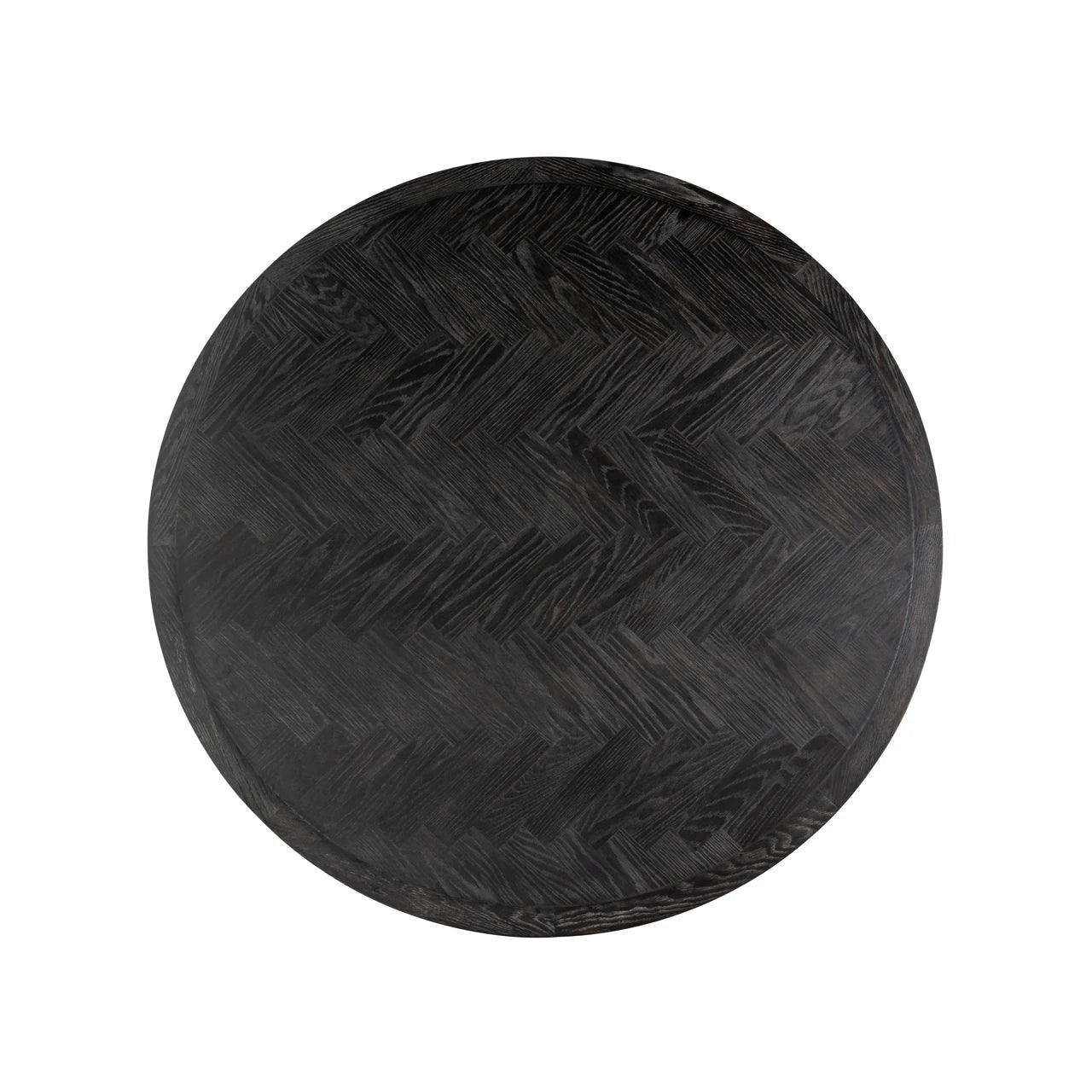 Spisebord Blackbone Brass svart rustikk 140Ø Richmond Interiors Spisebord