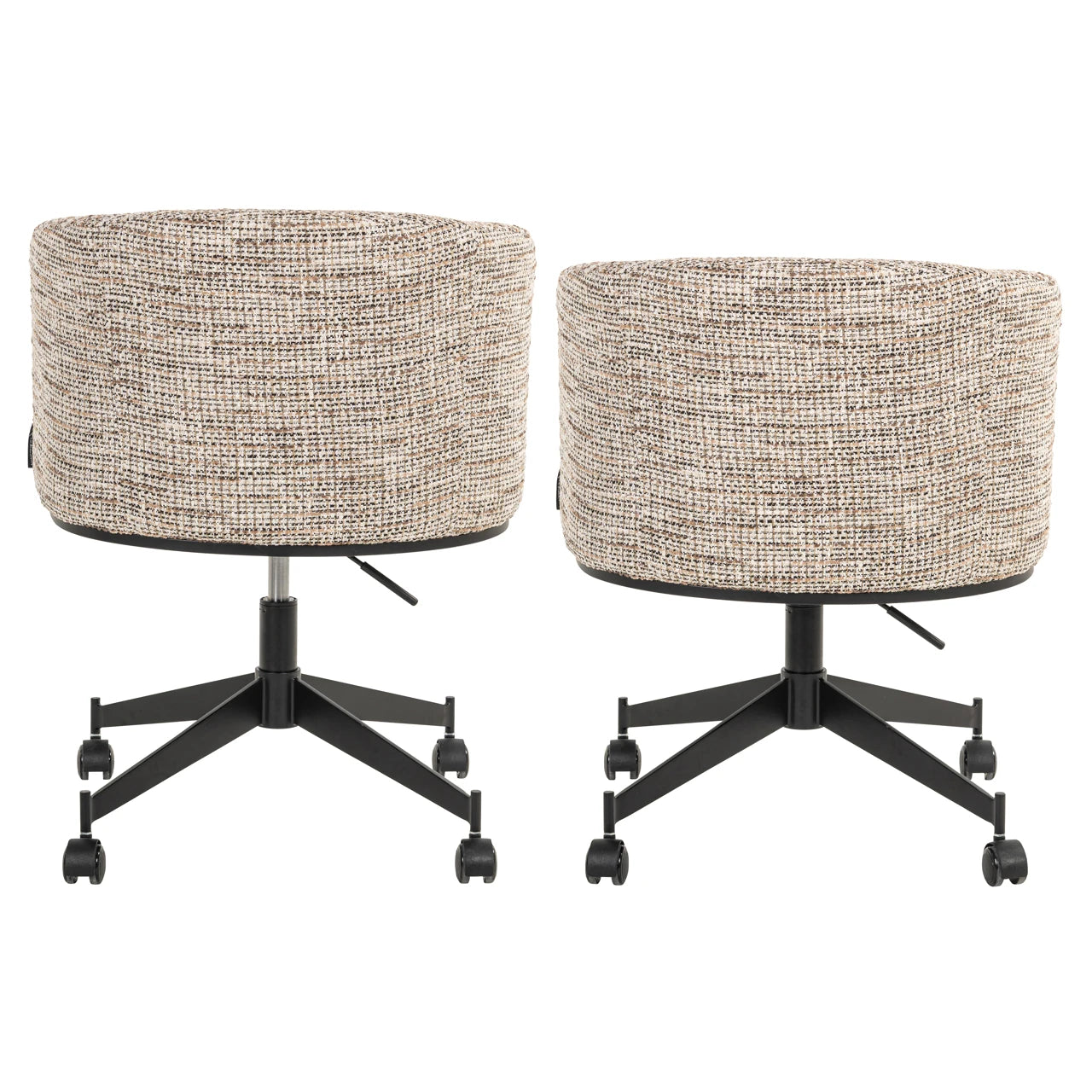 Spisestol Rochenne trendy natur svingbar på hjul Richmond Interiors Spisestol