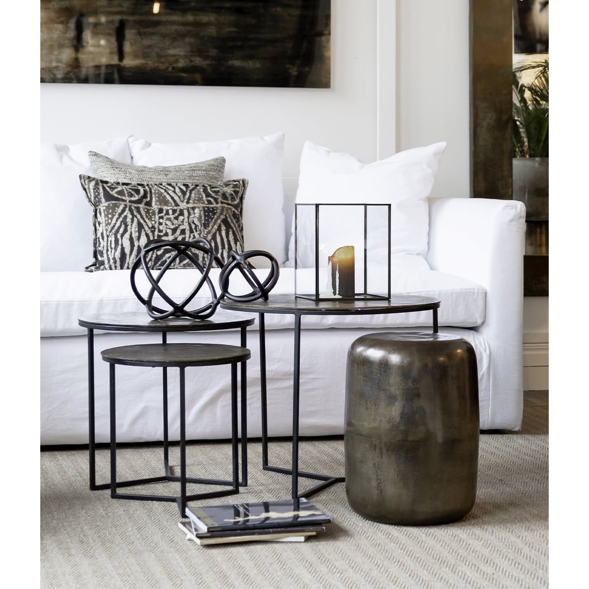 LORENZO Artwood Sidebord