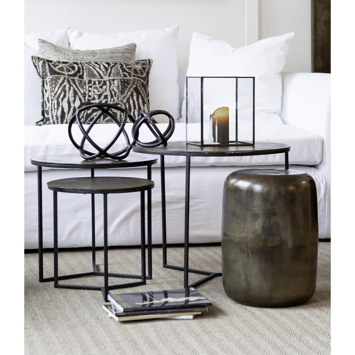 CARLO black Artwood Pynteartikler