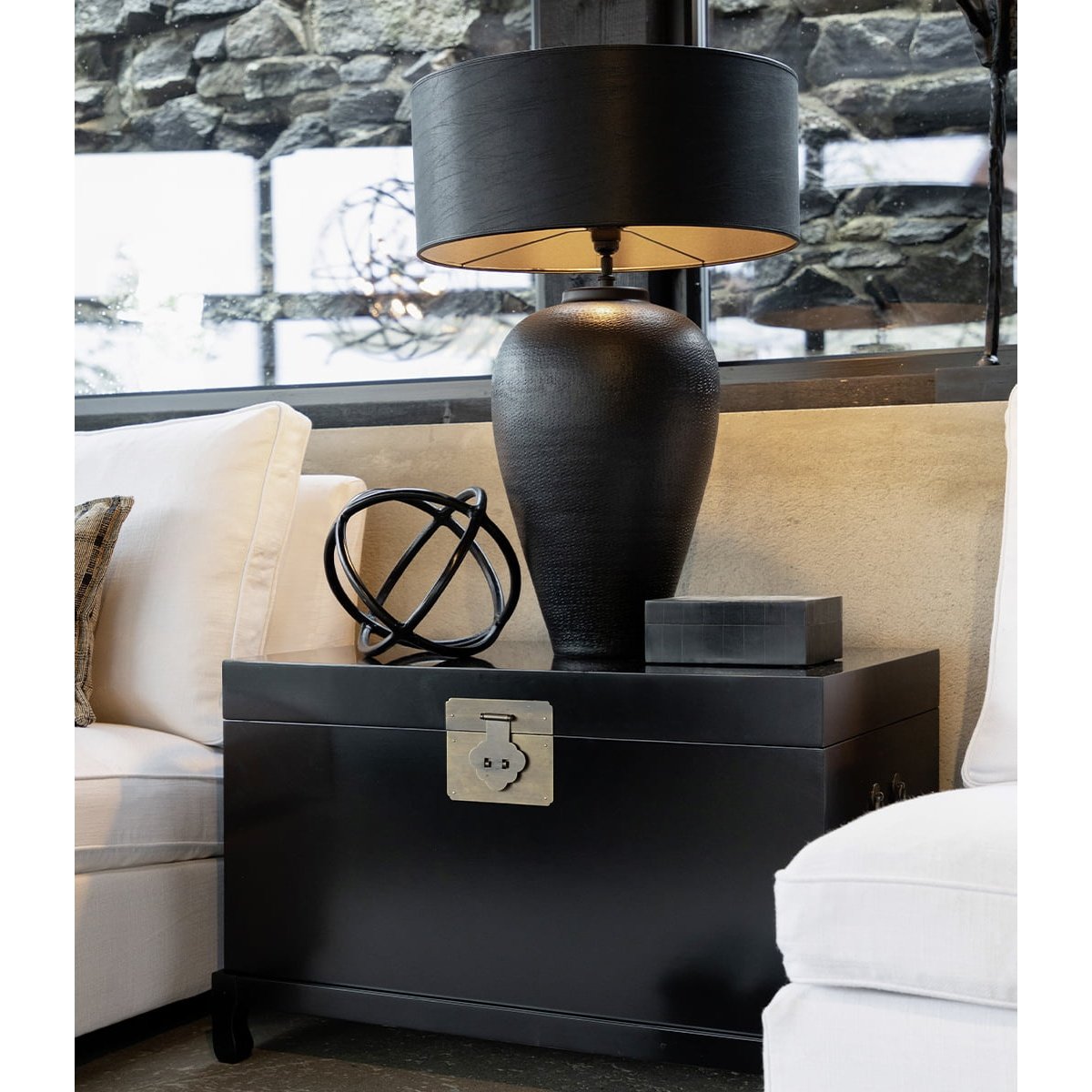 CARLO black Artwood Pynteartikler