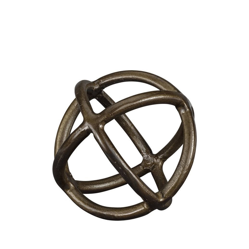 CARLO Vintage Brass Artwood Pynteartikler