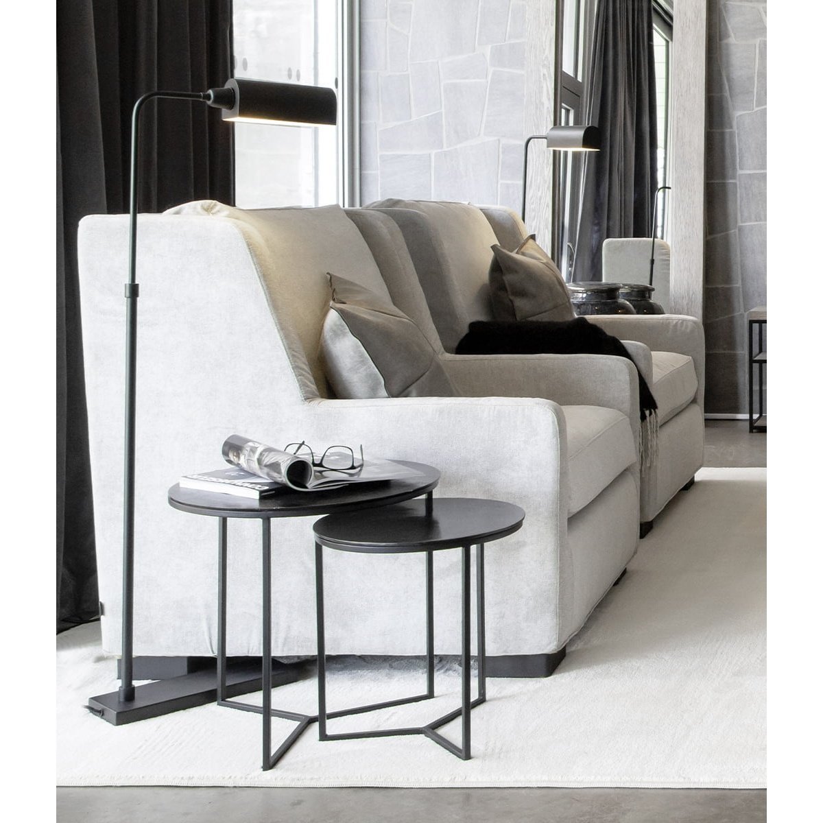 JUNO settbord Artwood Sidebord