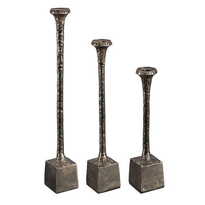 CANDELA 3-SET Lysestake Artwood Lysestake