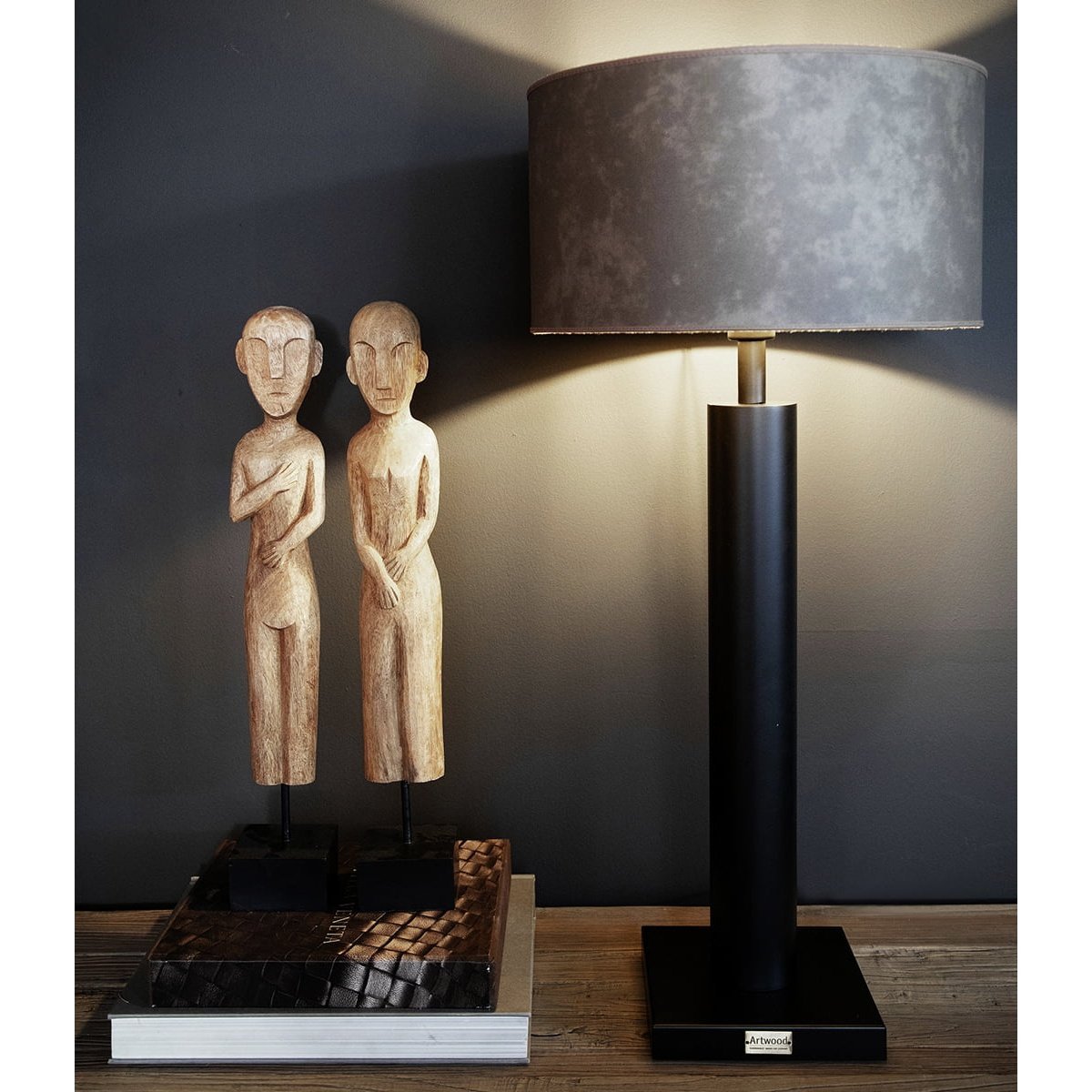 ZIKA & RAMA 2-set Artwood Pynteartikler