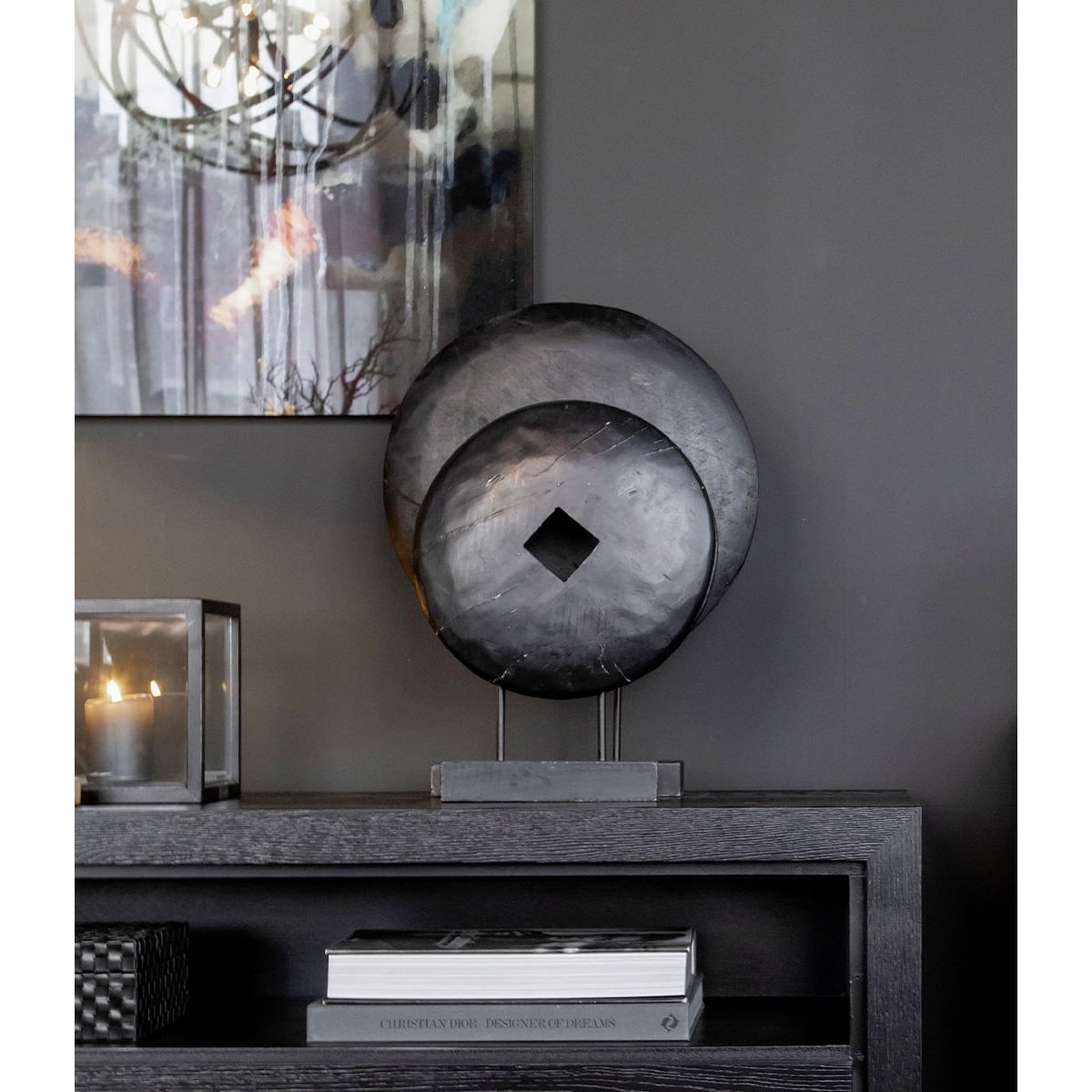 TROYA black Artwood Pynteartikler