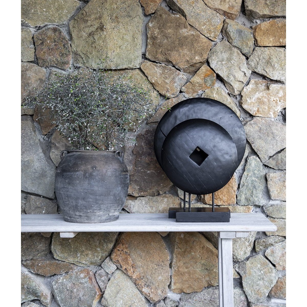 TROYA black Artwood Pynteartikler