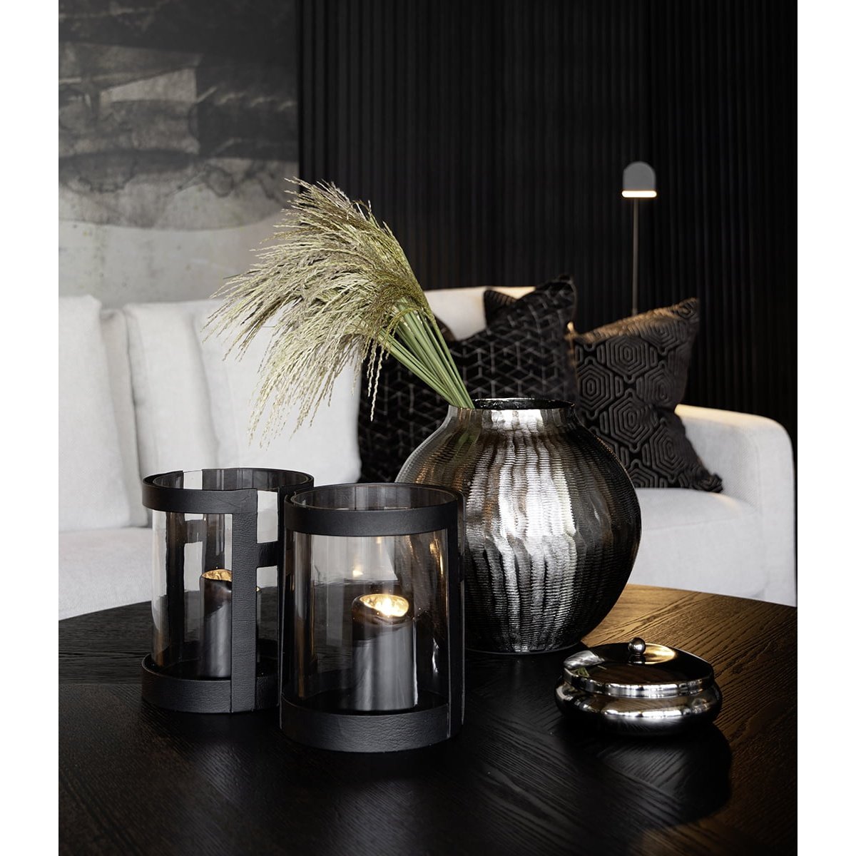 SANTINO Artwood Lanterne og lysglass