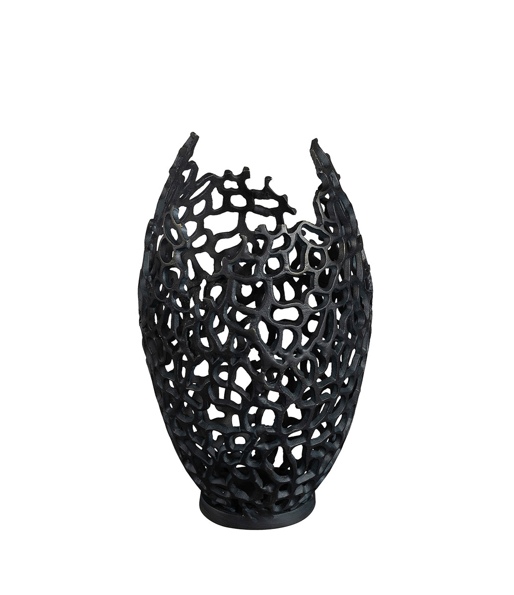 BARI Lykta 30cm Artwood Lanterne og lysglass