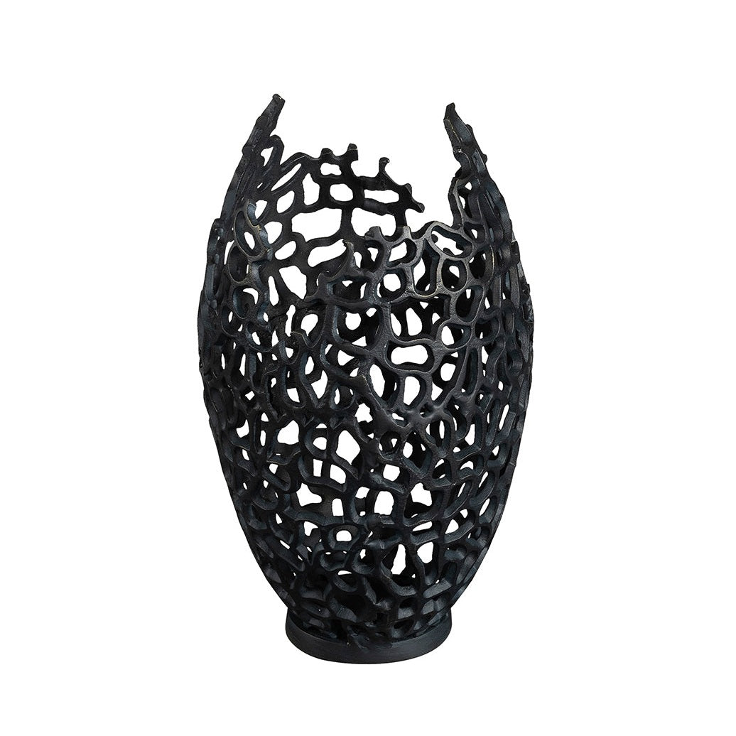 BARI Lykta 30cm Artwood Lanterne og lysglass