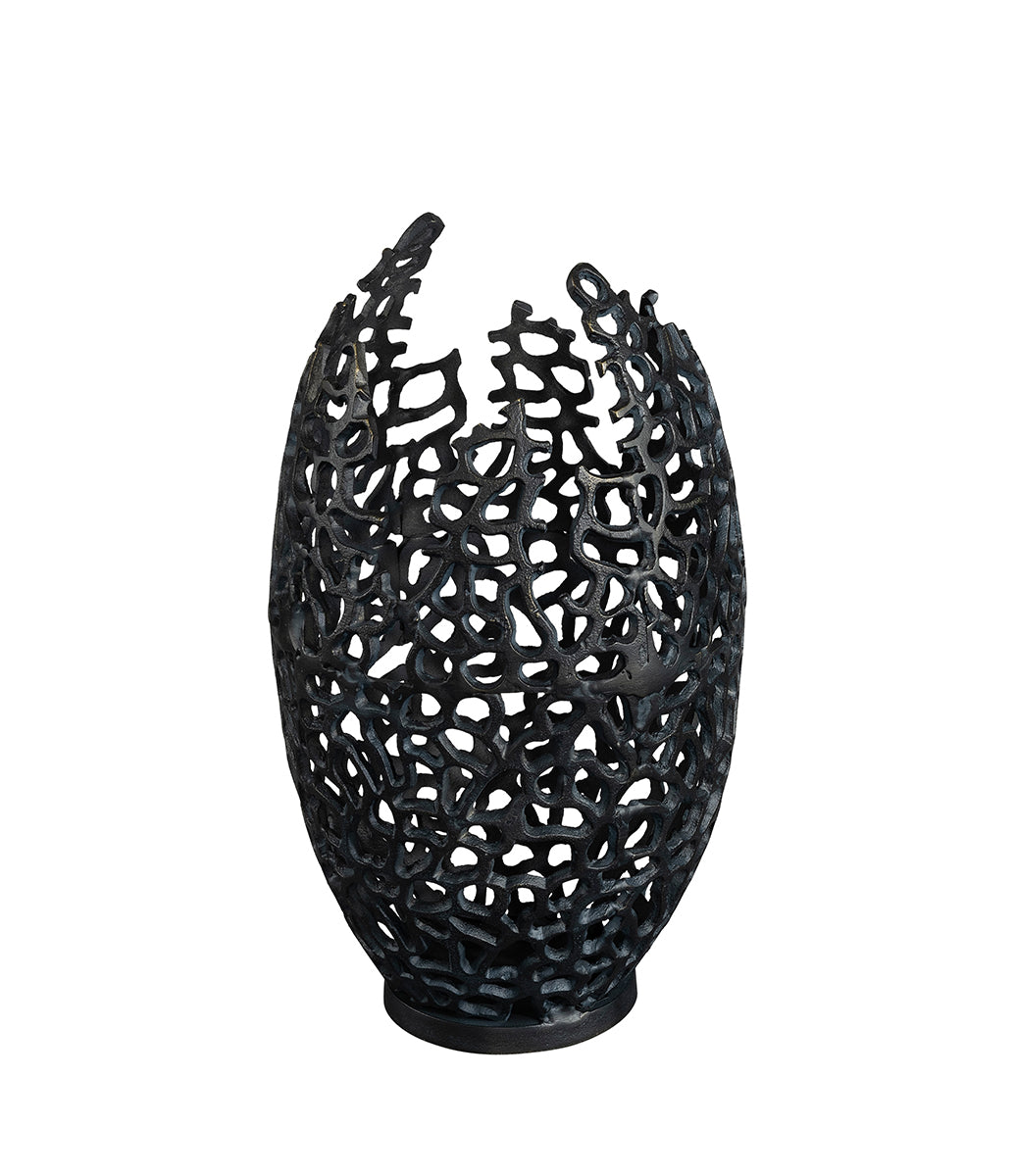 BARI Lykta 34cm Artwood Lanterne og lysglass