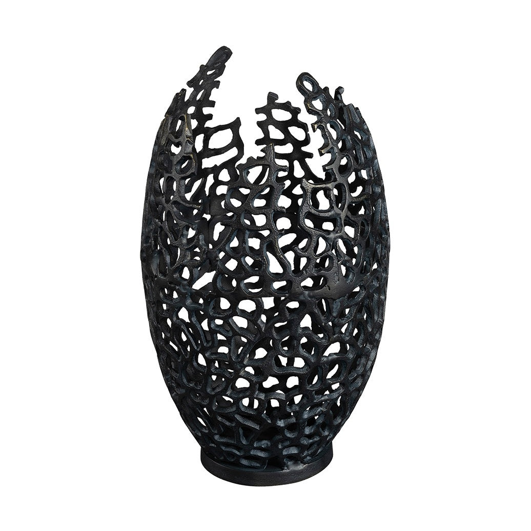 BARI Lykta 34cm Artwood Lanterne og lysglass