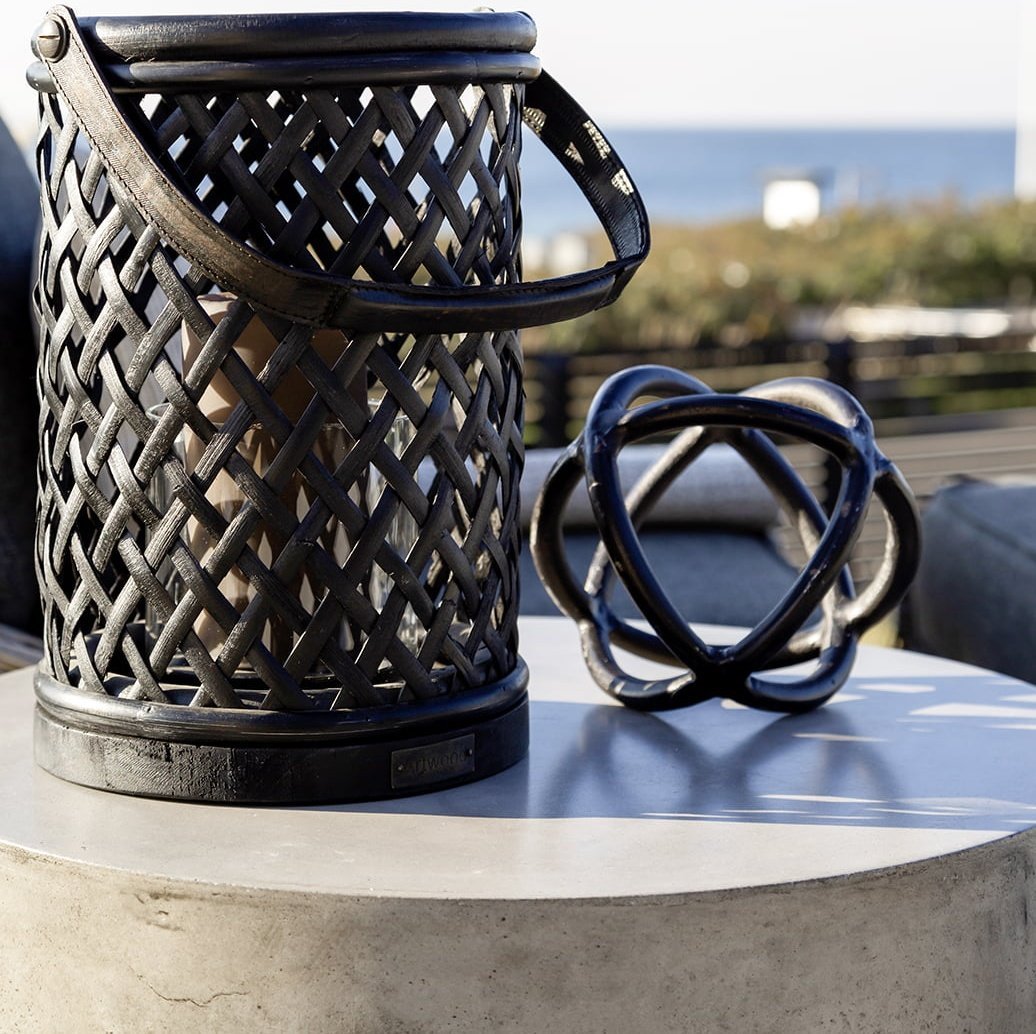 BAMBOO Artwood Lanterne og lysglass