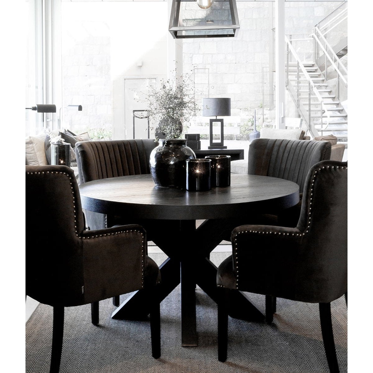 HUNTER Rundt Artwood Spisebord