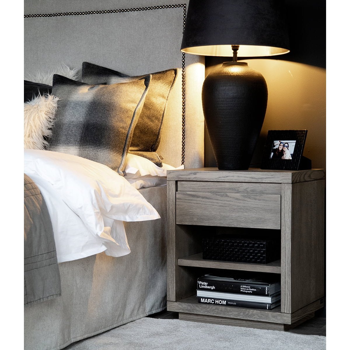 HUNTER nattbord Artwood nattbord