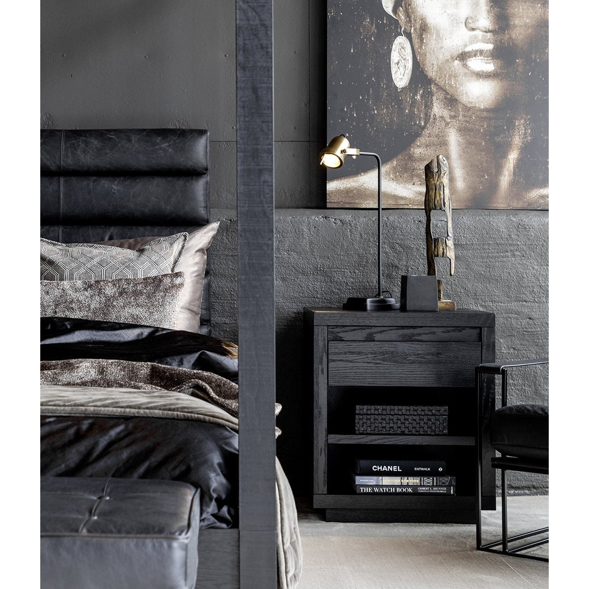 HUNTER nattbord Artwood nattbord