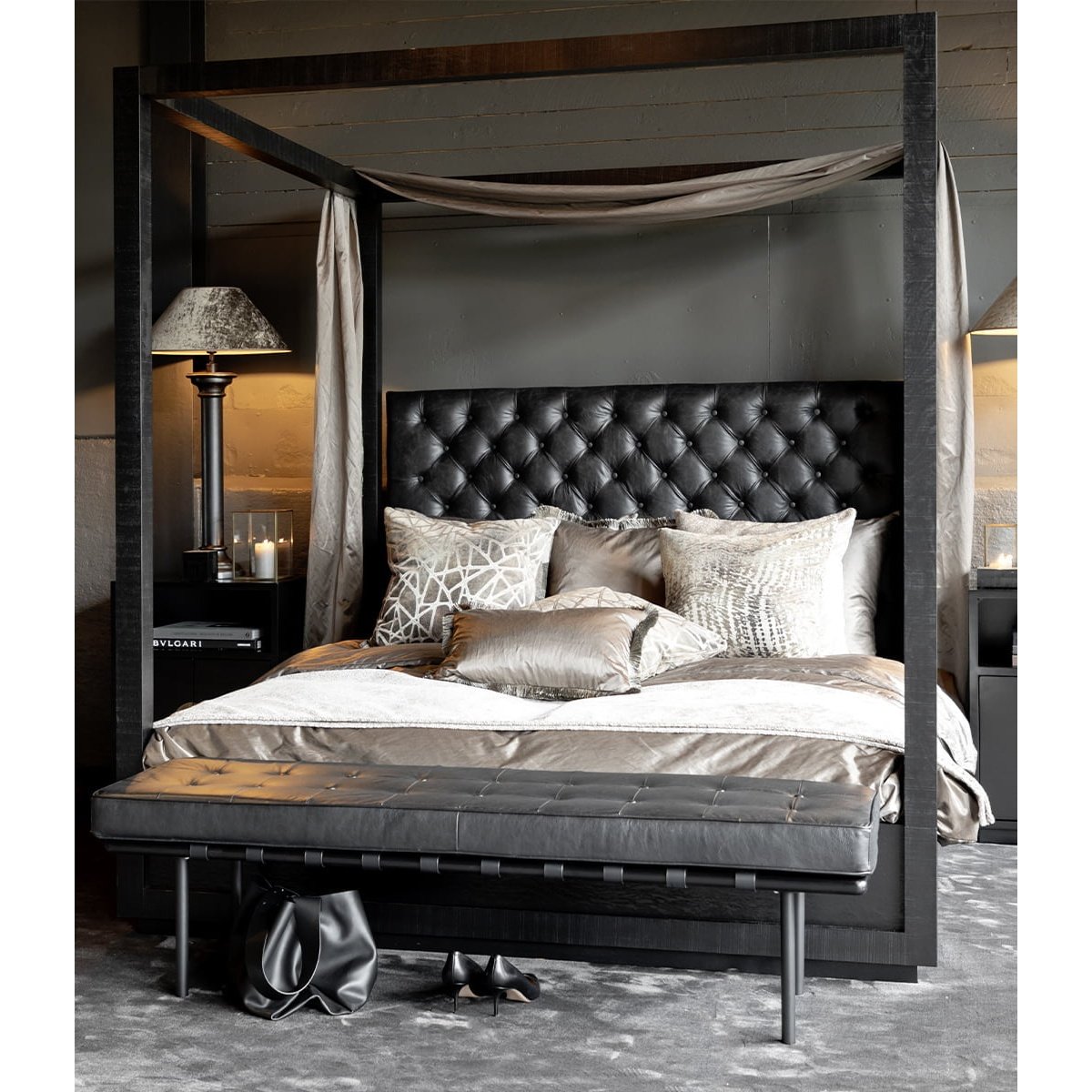 HUNTER sengeramme Artwood Seng