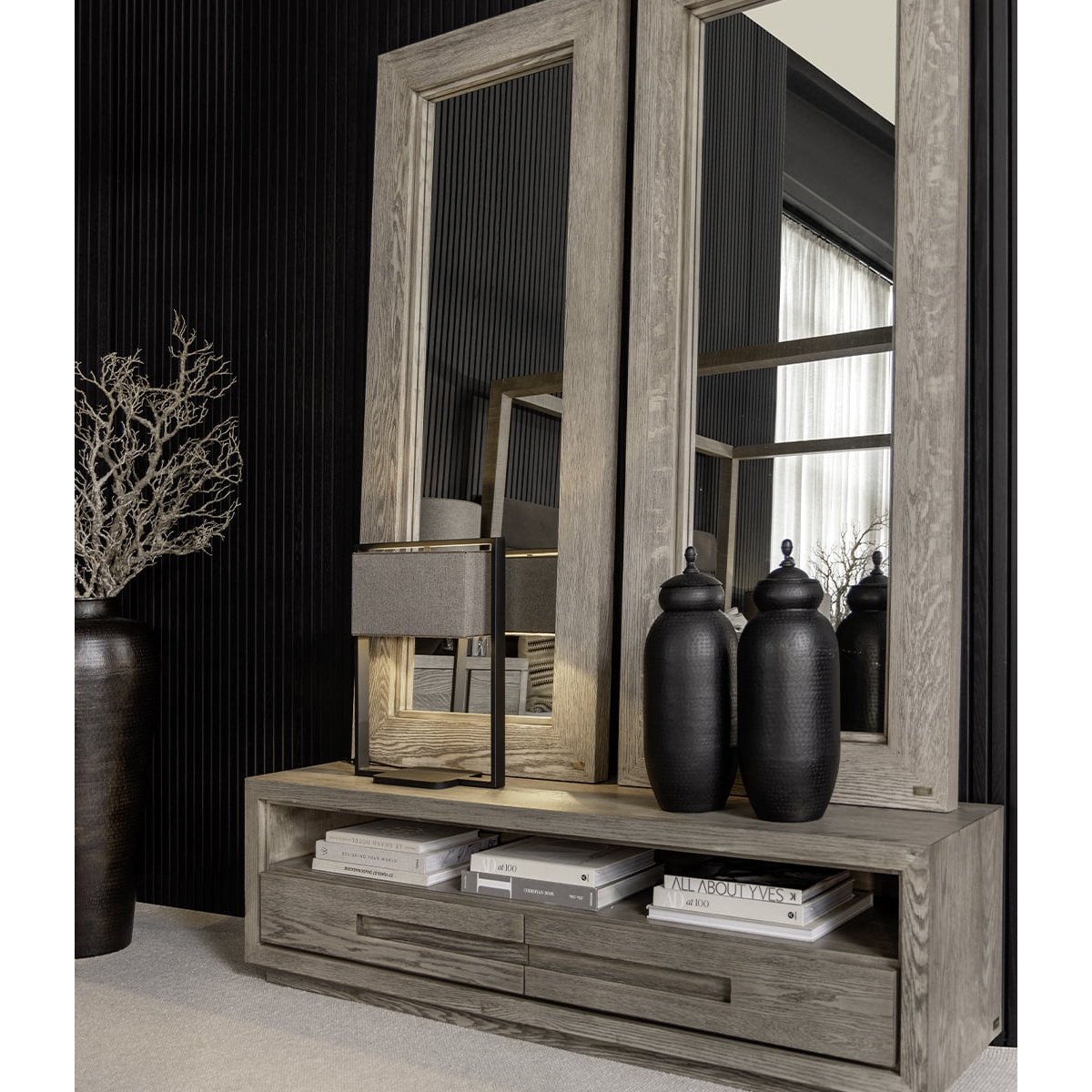 HUNTER TV-benk med skuff Artwood TV-benk