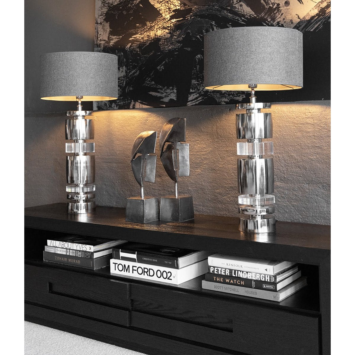 HUNTER TV-benk med skuff Artwood TV-benk