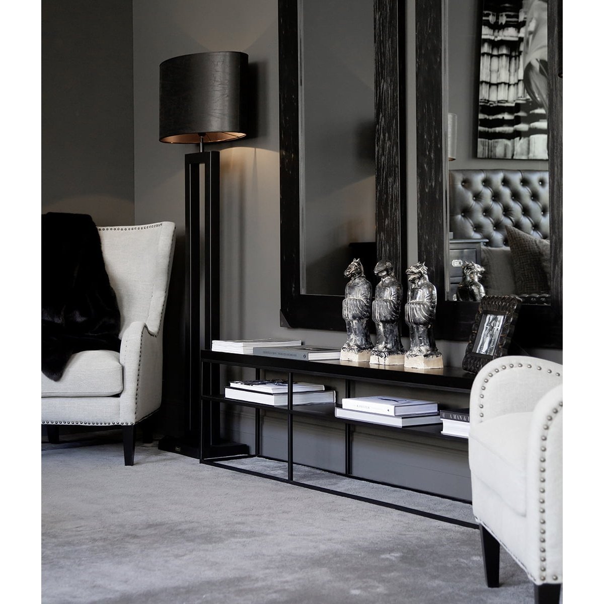 CAPULUS TV-benk Artwood Konsollbord