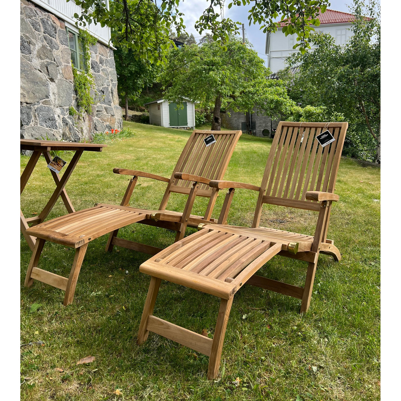 Fredrikshavn dekkstol/utestol Hartman Lenestol