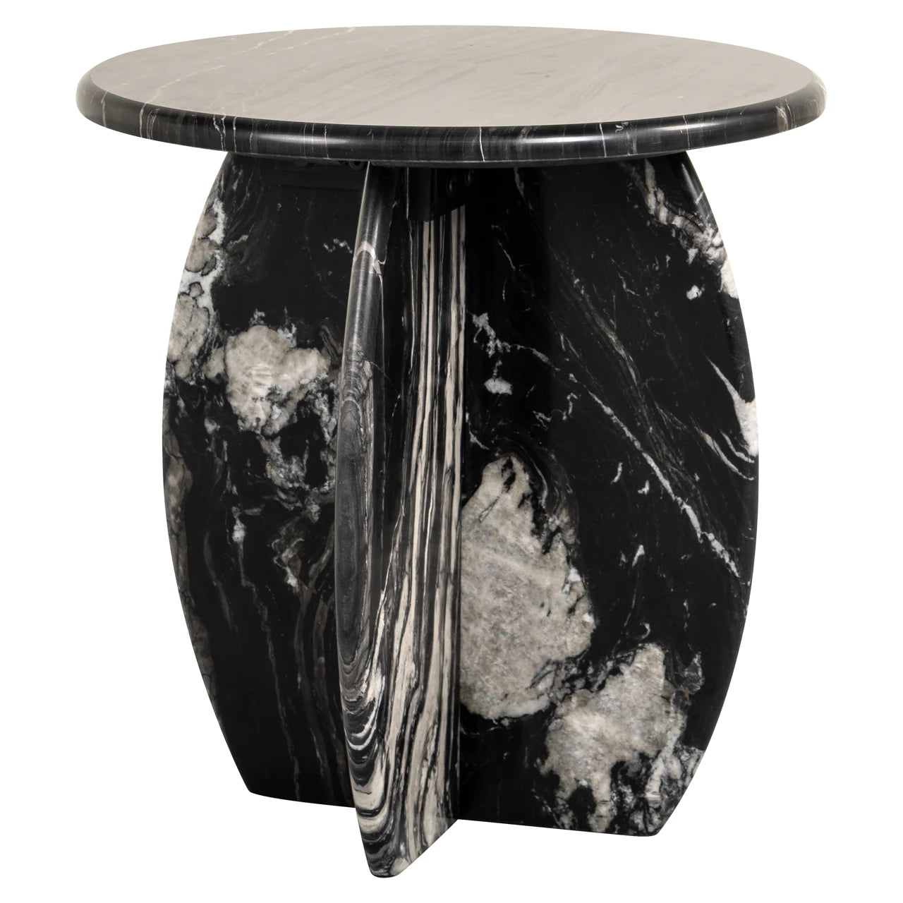 Endebord Bancroft svart Richmond Interiors Sidebord