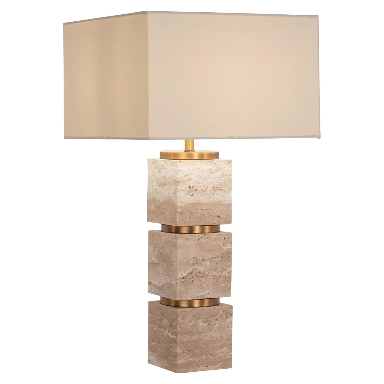 Bordlampe Jaella beige Richmond Interiors Bordlampe