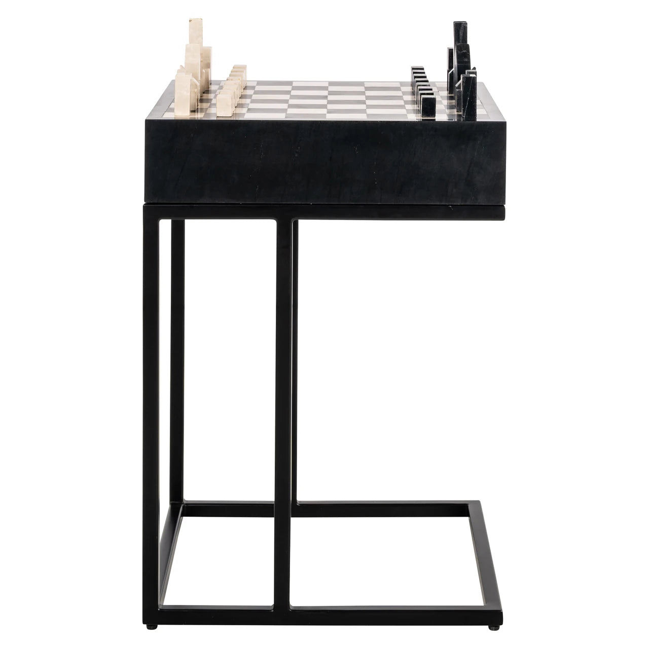 Endebord Davos svart Richmond Interiors Sidebord
