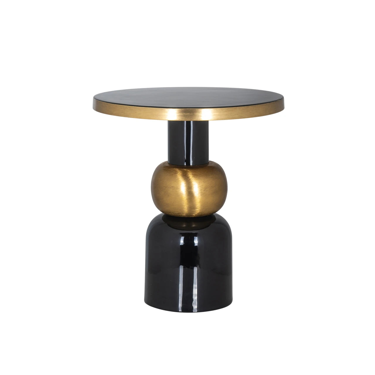 Endebord Mose svart 51Ø Richmond Interiors Sidebord
