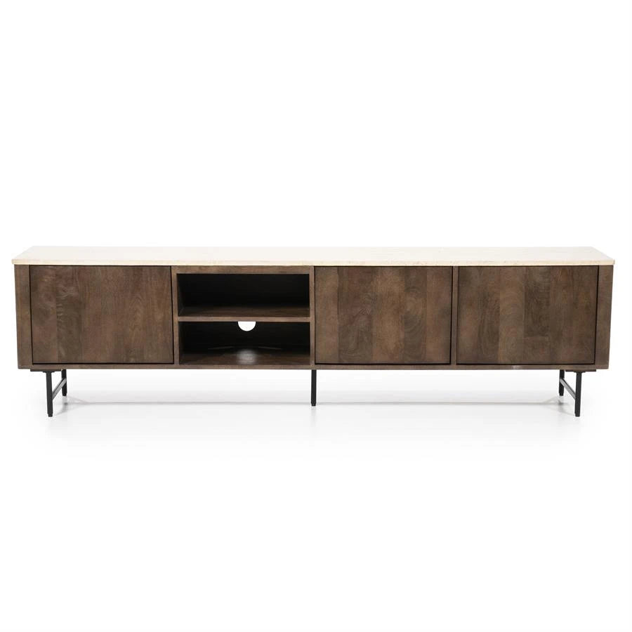 TV-benk Lio 200 cm - 3drs Eleonora TV-benk